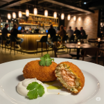 Croquete de salmão
